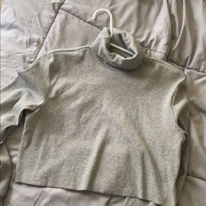 Turtle neck crop top